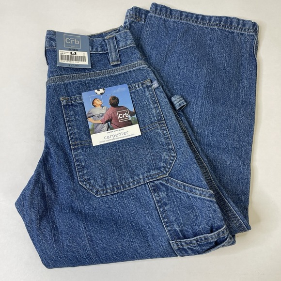 The Unbranded Brand Other - Lot of 2 Pairs of Boys Jeans Size 10 Carpenter Straight Leg Canyon River Blues